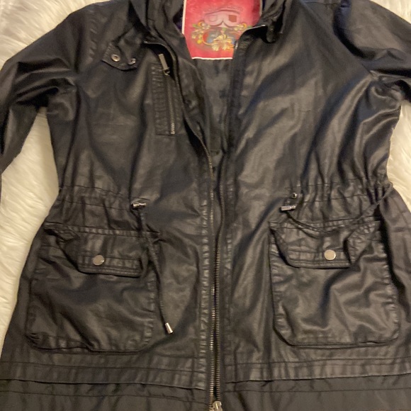 Collection by Bernardo Jacket size XL excellent condition long 30” bust 40” - Picture 14 of 16